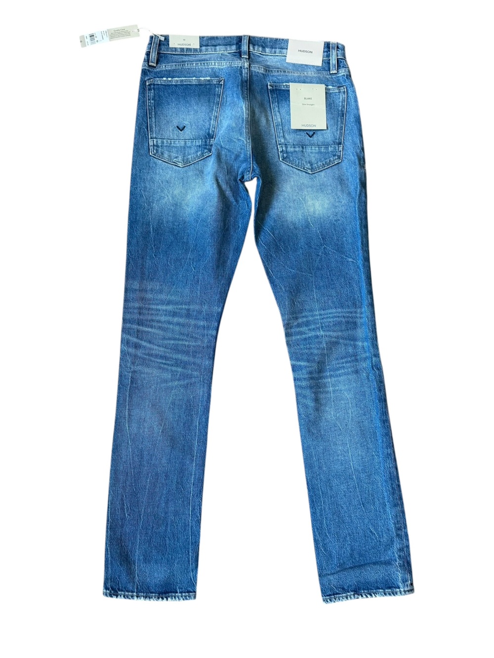 Hudson Blake Slim Straight Jeans – Blue Horizon Wash – Size 32 – NWT
